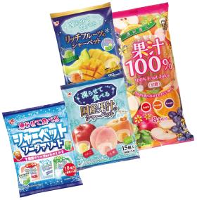 凍らせて食べるシャーベット