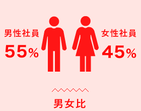 男女比